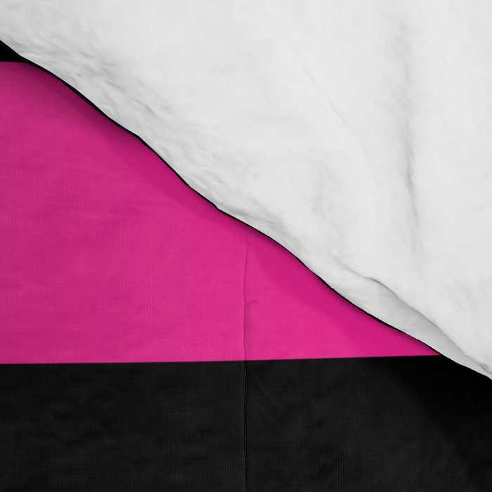 Hot Pink & Black Stripe Comforter Gallery Image 4