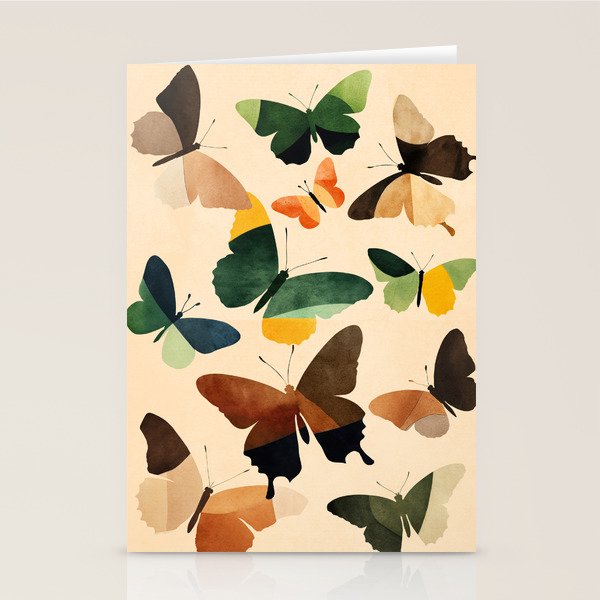 Beautiful Butterflies 1 Stationery Card Gallery Image 2