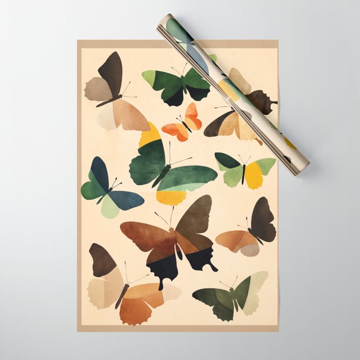 Beautiful Butterflies 1 Wrapping Paper Gallery Image 1