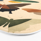 Beautiful Butterflies 1 Bath Mat Gallery Image 3