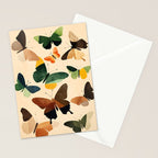 Beautiful Butterflies 1 Stationery Card Gallery Image 2