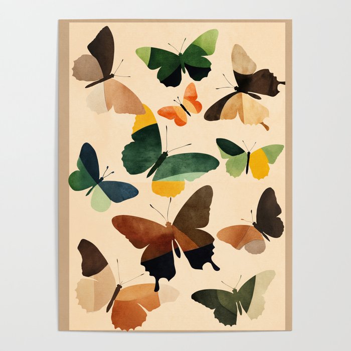 Beautiful Butterflies 1 Poster Gallery Image 1