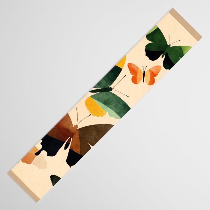 Beautiful Butterflies 1 Table Runner Gallery Image 3