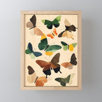 Beautiful Butterflies 1 Mini Art Print Gallery Image 1