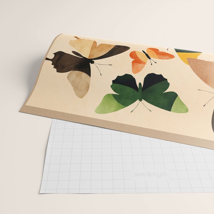 Beautiful Butterflies 1 Wrapping Paper Gallery Image 2