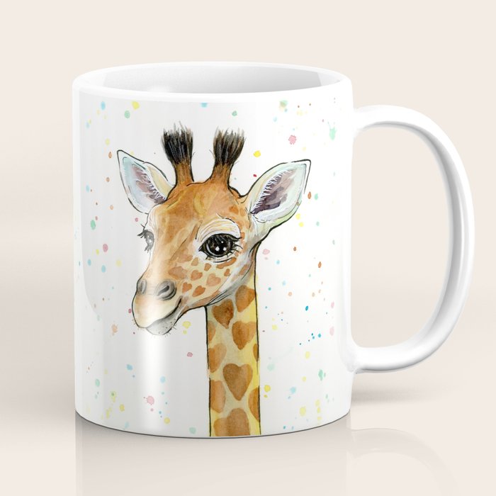 Baby Giraffe Coffee Mug Gallery Image 1