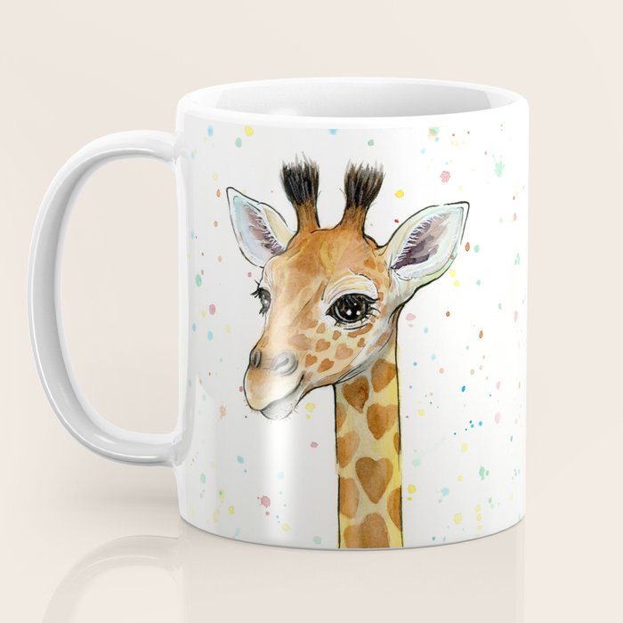 Baby Giraffe Coffee Mug Gallery Image 3