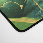 Green Marble Leaf Desk Mat Gallery Image 4