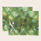 Green Marble Leaf Placemat Gallery Image 1