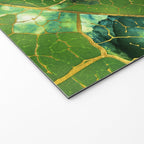 Green Marble Leaf Welcome Mat Gallery Image 2