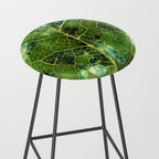Green Marble Leaf Stool Gallery Image 2