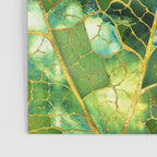 Green Marble Leaf Poster Gallery Image 3