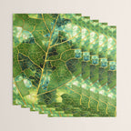 Green Marble Leaf Wrapping Paper Gallery Image 3