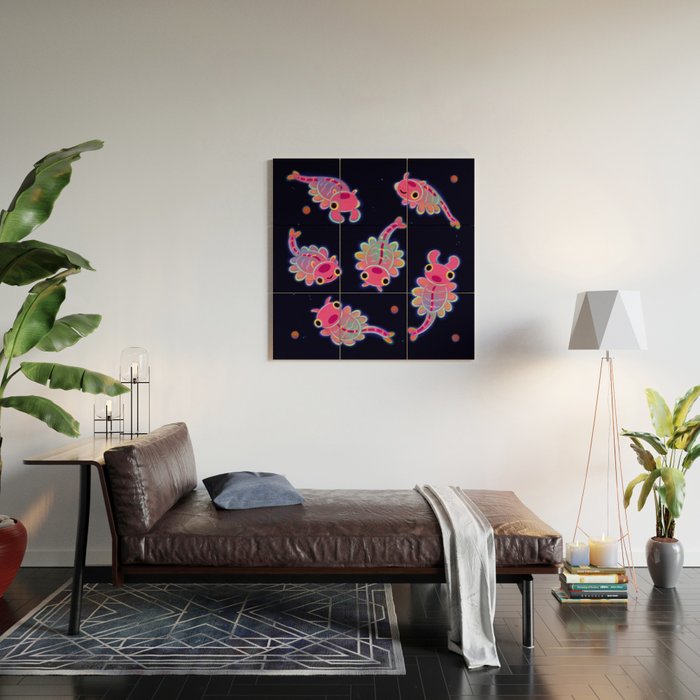 Fairy shrimp Wood Wall Art Gallery Image 2