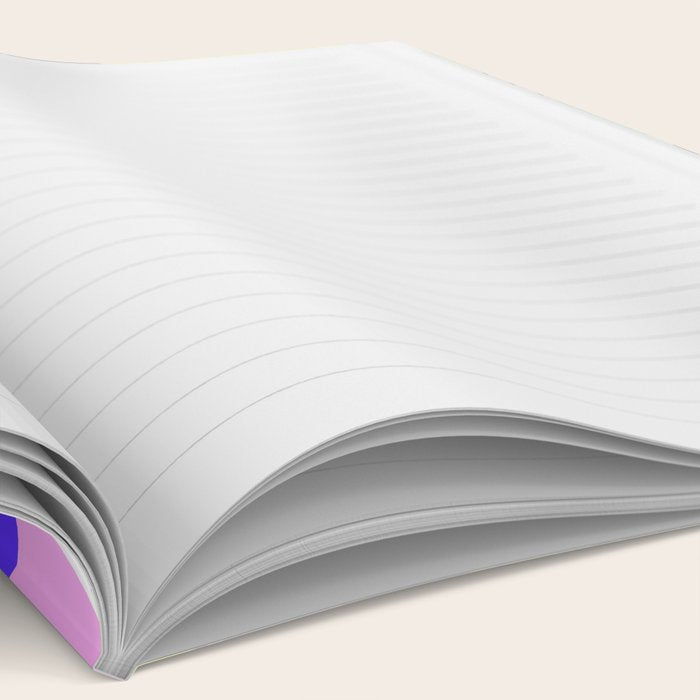 Modern geometric mosaic pattern art Notebook Gallery Image 2