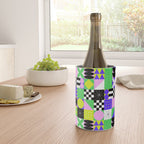 Modern geometric mosaic pattern art Wine Chiller Gallery Image 4