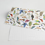 Endangered Birds Around the World Wrapping Paper Gallery Image 2