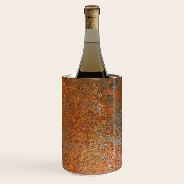 Rustic Vintage Rust Wine Chiller Gallery Image 2