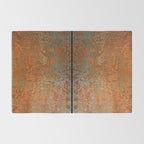 Rustic Vintage Rust Rug Gallery Image 2