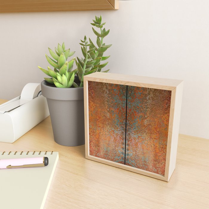 Rustic Vintage Rust Mini Art Print Gallery Image 2