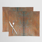 Rustic Vintage Rust Placemat Gallery Image 1