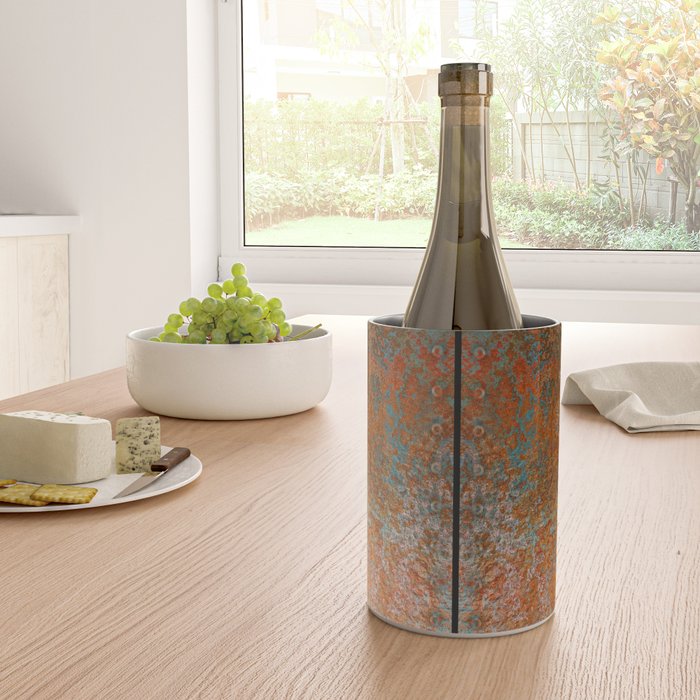 Rustic Vintage Rust Wine Chiller Gallery Image 4