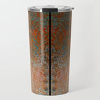 Rustic Vintage Rust Travel Mug Gallery Image 1
