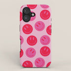 Bold Smiley Face Poster -  Aesthetic Art and Home Decor iPhone Case Gallery Image 1