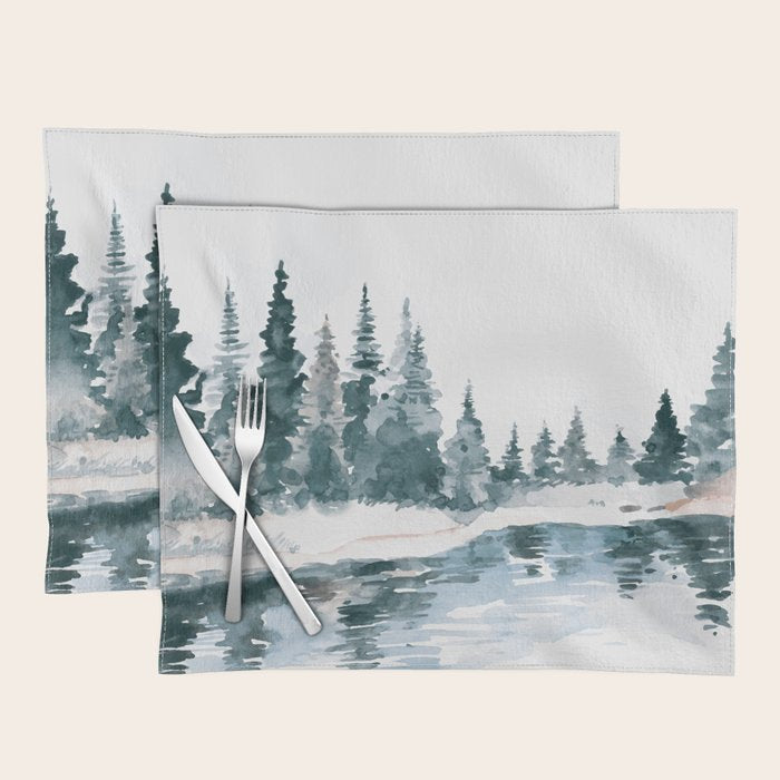 Mountain River Placemat Gallery Image 1