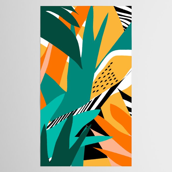Jungle Abstract Tablecloth Gallery Image 2