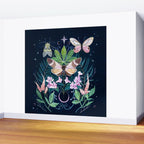 Cicada Moon Wall Mural Gallery Image 2