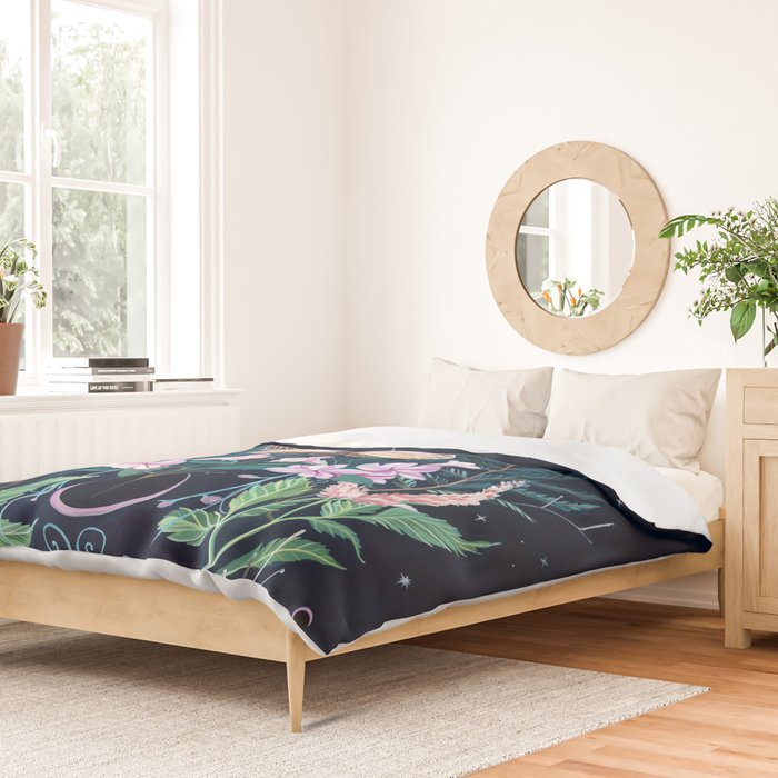 Cicada Moon Duvet Cover Gallery Image 2