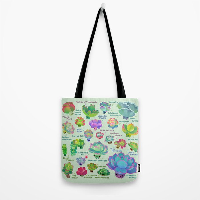 Baby succulent 2 - green Tote Bag Gallery Image 2