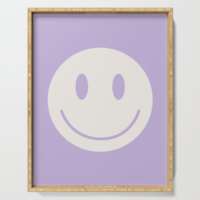 Happy Thoughts Lavender Serving Tray Gallery Image 1