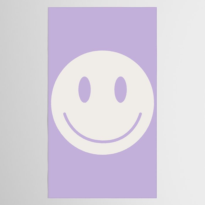 Happy Thoughts Lavender Tablecloth Gallery Image 2