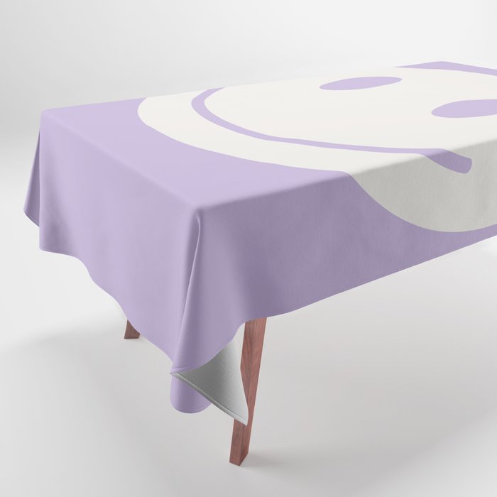 Happy Thoughts Lavender Tablecloth Gallery Image 1