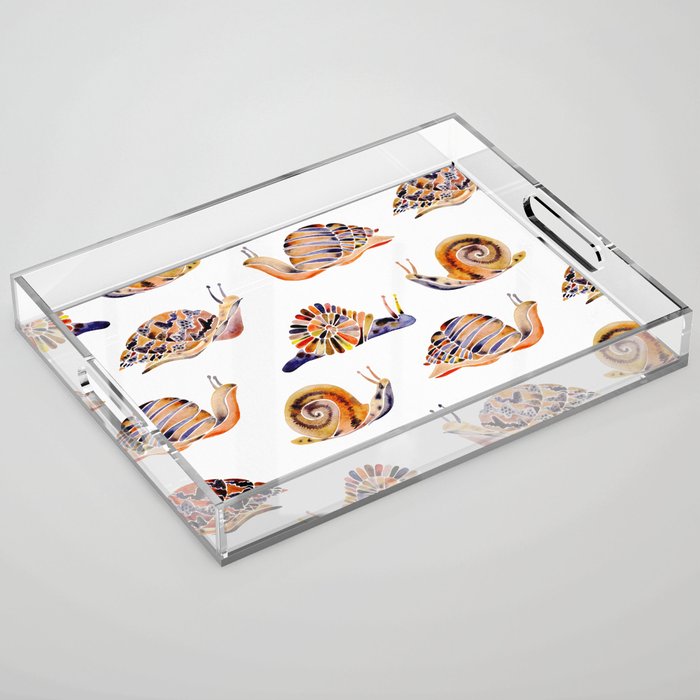Snail Collection Acrylic Tray Gallery Image 1