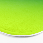 Bright Chartreuse Green Ombre Bath Mat Gallery Image 3