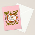 Put In The Hours Stationery Card Gallery Image 2