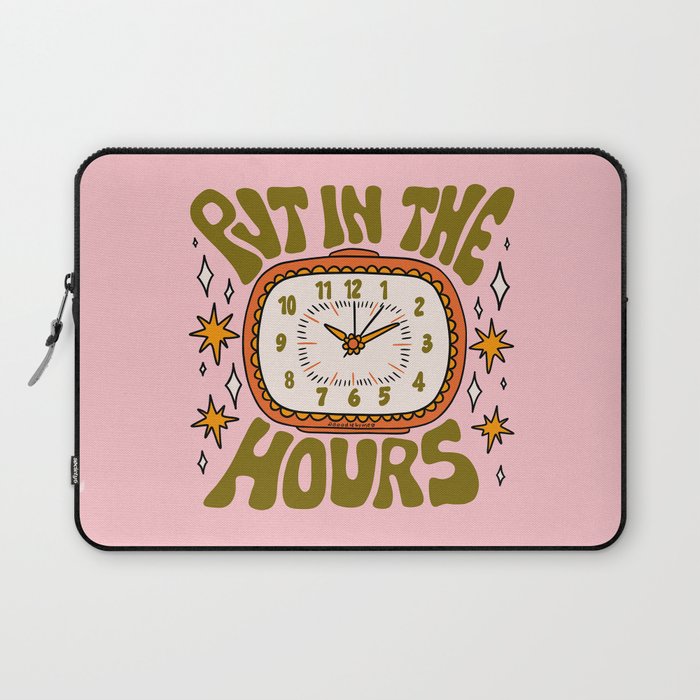 Put In The Hours Laptop Sleeve Gallery Image 1