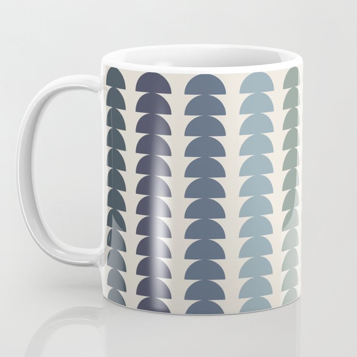 Maude Pattern- Vintage Multicolor Coffee Mug Gallery Image 3