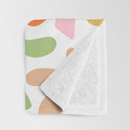Matisse cut-outs - Spring Poster Throw Blanket Gallery Image 3