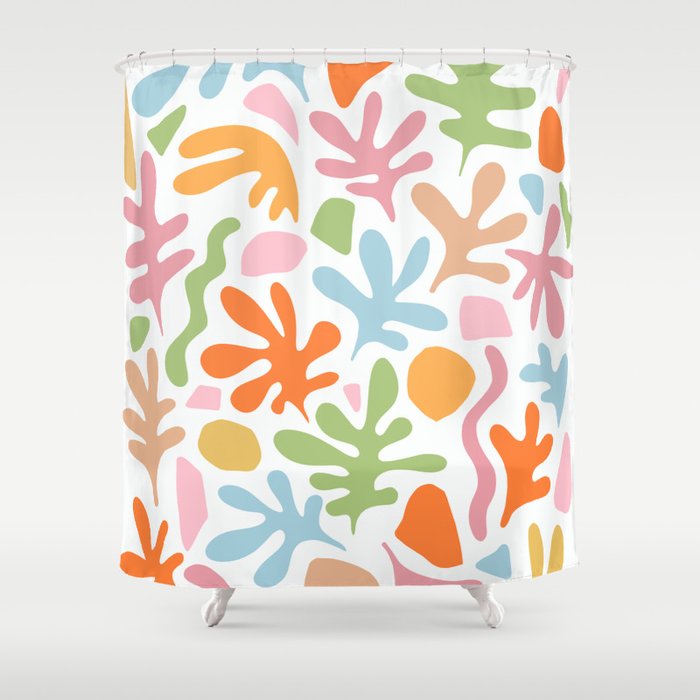 Matisse cut-outs - Spring Poster Shower Curtain Gallery Image 1