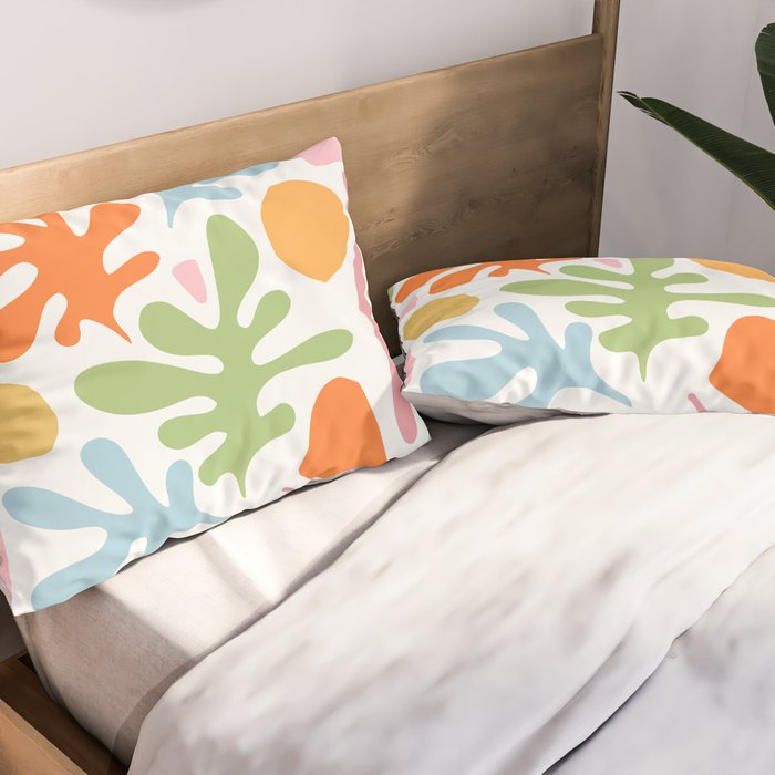 Matisse cut-outs - Spring Poster Pillow Sham Gallery Image 2