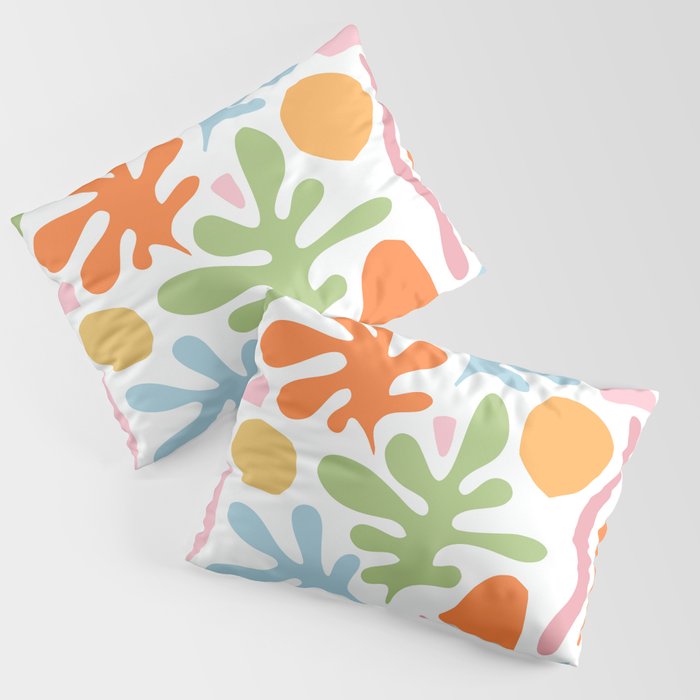 Matisse cut-outs - Spring Poster Pillow Sham Gallery Image 1