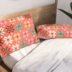 Winter Quilt Pattern no2 Pillow Sham Gallery Image 2