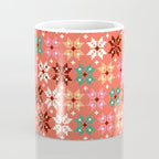 Winter Quilt Pattern no2 Coffee Mug Gallery Image 4