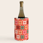 Winter Quilt Pattern no2 Wine Chiller Gallery Image 1