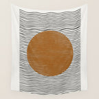 Modern Waves Wall Tapestry Gallery Image 4