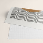Modern Waves Wrapping Paper Gallery Image 2